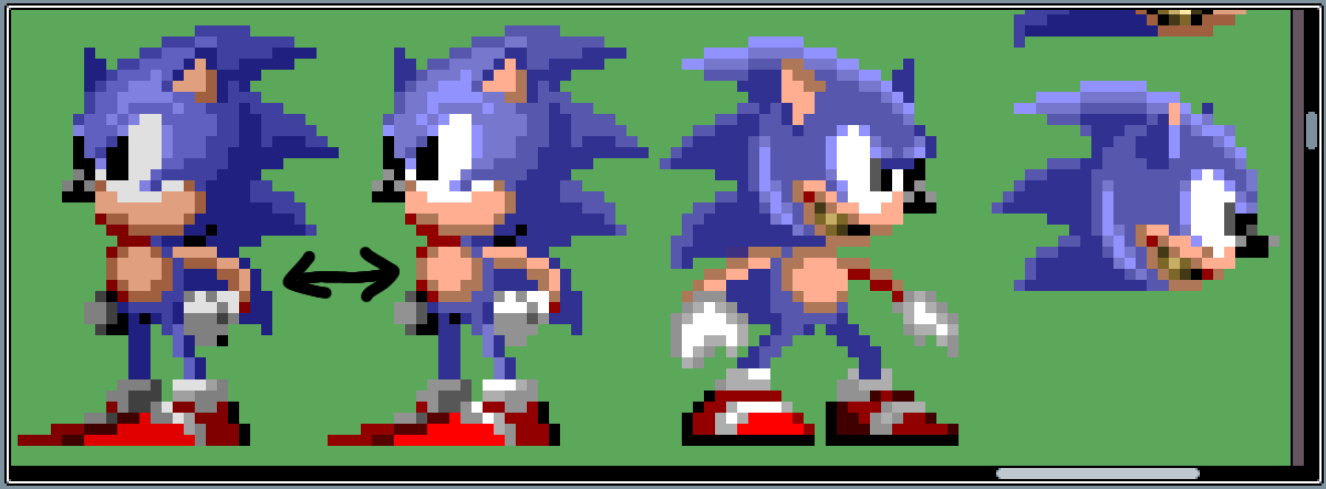 Sonic - Sonic Mania Palette - Pixilart