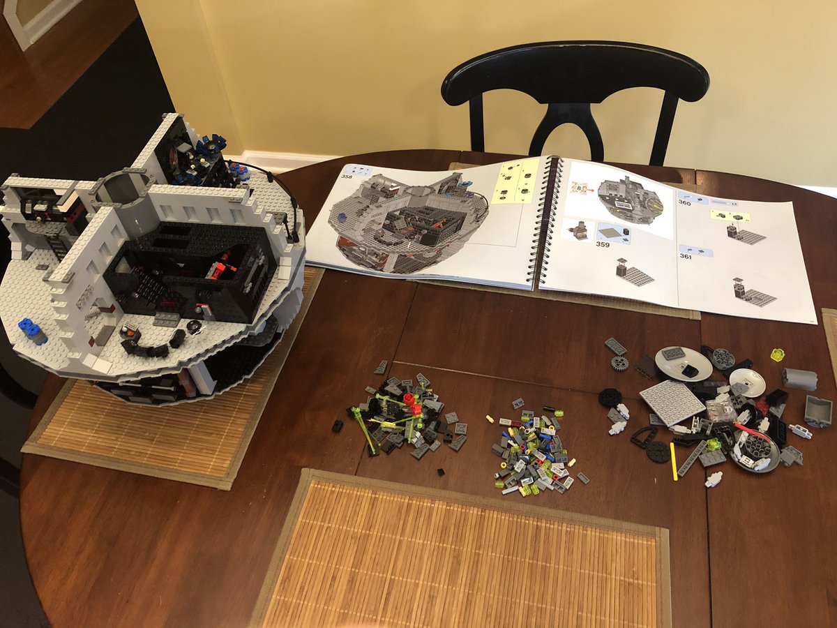 Here’s section 8. I think it’s the smallest, but also the most important. You might be able to tell what it is from the parts (or zooming in on the manual) but if not, it will become quickly apparent.  #LEGO  