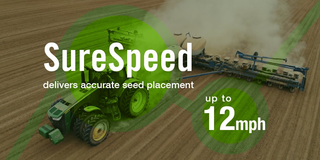 Did you know the SureSpeed system is great at giving you a picket fence crop stand even when planting up to 12 mph? Call your dealer to get yours today. #Plant21 agleader.com/find-a-dealer/