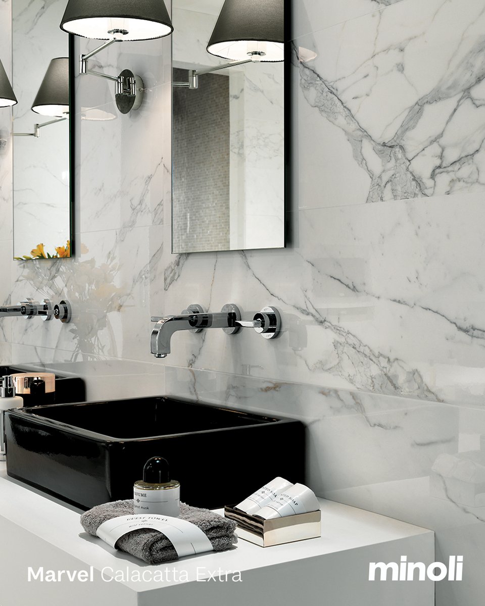 MinoliLondon's tweet photo. #MarvellousMonday – Calacatta Extra

https://t.co/eiOnc7zzUF

Introducing Minoli’s ‘Marvellous Monday’ blog, featured weekly and focusing on the marble effect tile range, Marvel. We begin with the most popular and sought-after marble, Calacatta. 

#minoli #tiles #minolitiles https://t.co/iYexLyfYOg