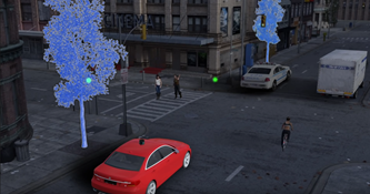 LIDAR is pretty old tech – it functions very similarly to SONAR except with photons. Light rays are emitted from a sensor, bounce off objects in the environment and are reflected back to the sensor again. (2/x)