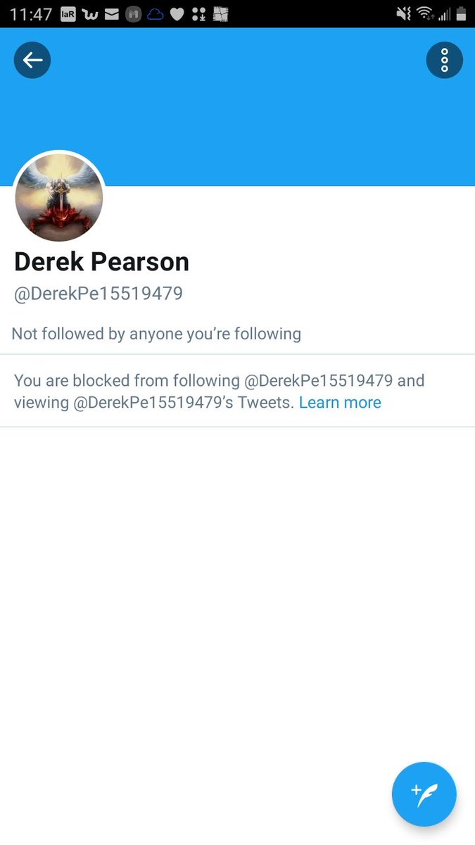 nysemtguy's tweet photo. @Wolverine20181 @BradHoff18 @DerekPe15519479 Im also blocked from Dereks acct. Lol https://t.co/QR3gckLT5K