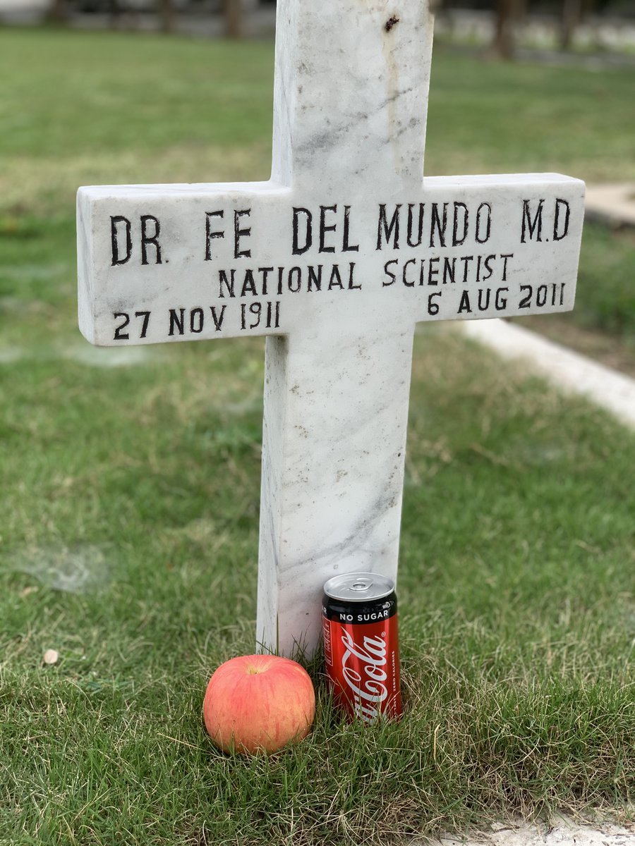 DocAto's tweet image. Always remembered, never forgotten. I am forever indebted to you, my mentor, Dr. Fe Del Mundo.