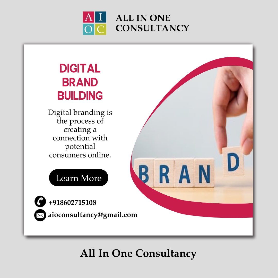 Digital Brand building empowers the business domain of the company. Learn more with AIOC

#aioc #services #expertoption #expertmatters #aioconsultancy #aiocindore #aiocindia #aioconsultancyindore #growth
#brandbuilding #brandbuildingtips  #supportsmallbusiness