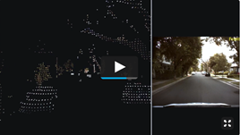 They combine LIDAR & camera data to create a new data type 'voxels' that combines the best of both worlds – working regardless of light condition and being able to classify objects on the road. This combination also helps them cut unnecessary data and thus reduce decision latency