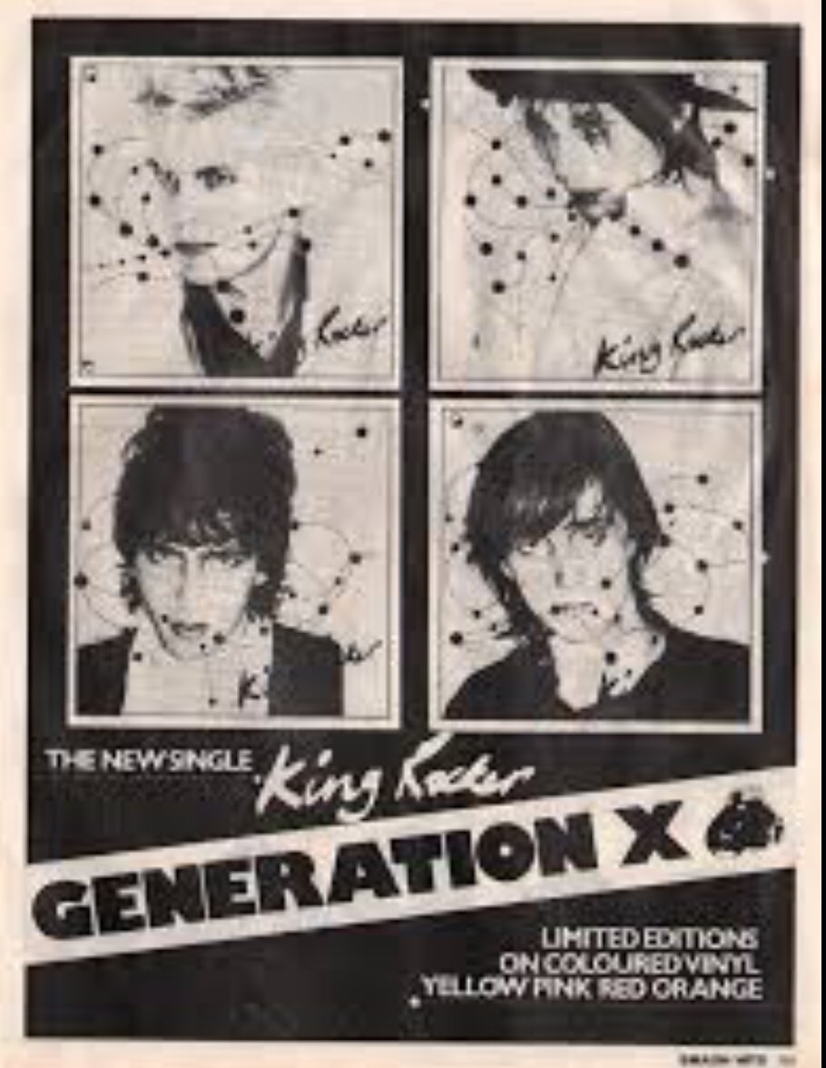 BAPF61's tweet photo. GEN.X - #GenerationX
@BillyIdol #BobAndrews #TonyJames #MarkLaff
> Kiss Me Deadly https://t.co/BCA8oZ9nel via @YouTube
> King Rocker TOTP 04 01 1979 https://t.co/Cqk8qWpCFM
> Valley of the Dolls https://t.co/Sh2ib9BPYg @YouTube
> Dancing With Myself https://t.co/sDfM8vM6HS https://t.co/GK3gz52tEL