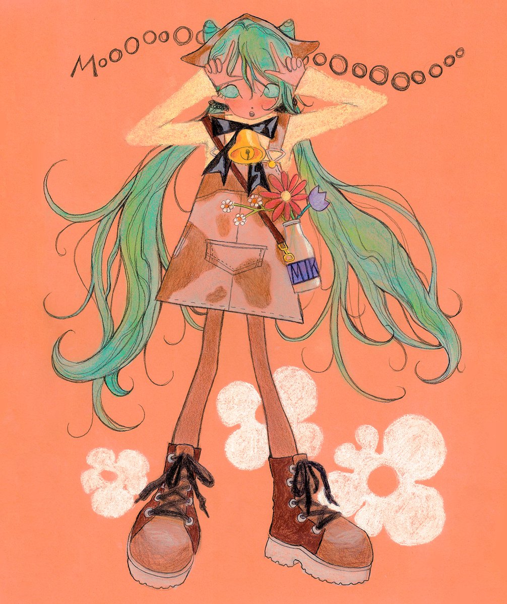 Moo Moo Miku Masha Kashaのイラスト Moo Moo Miku Masha Kashaのイラスト