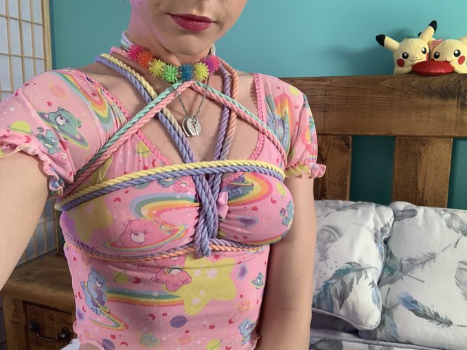 Pretty rope for a pretty girl hopefully @RElegance would be proud of our 1st attempt:) https://t.co/<a class="tags" href="/tag/relegance">@relegance</a><a href="/tag/naughty"class="tags"><span>#naughty</span></a>