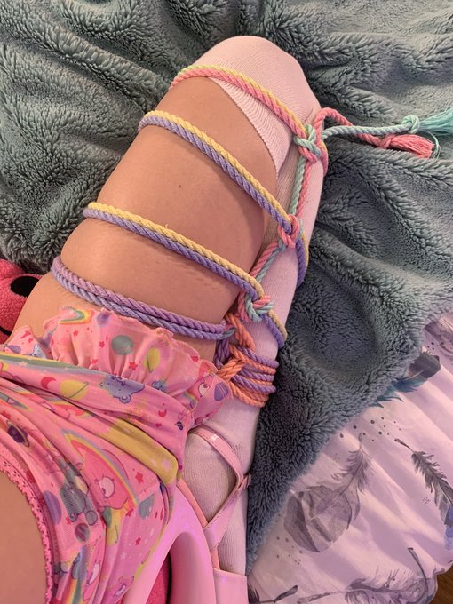 Pretty rope for a pretty girl hopefully @RElegance would be proud of our 1st attempt:) https://t.co/<a class="tags" href="/tag/relegance">@relegance</a><a href="/tag/naughty"class="tags"><span>#naughty</span></a>