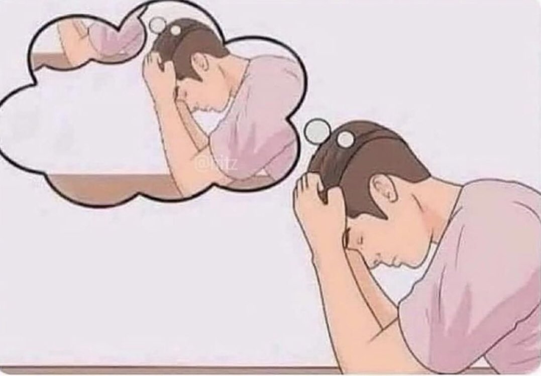 me overthinking about how much iโm overthinking https://t.co/GnNKPlzsnn