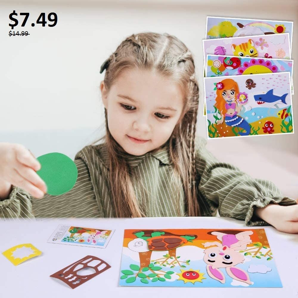 🔥 Kids Crafts🔥⠀
✅50% #OFF⠀
✅Discount Price: $7.49, Original price: $14.99
✅Expire Date: Jan 24th. 8am EST⠀
Vipon Link👉👉bit.ly/2XPMkfn