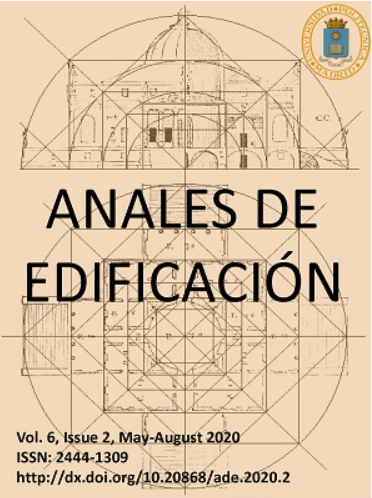 ETSEM_UPM's tweet photo. Publicado el Vol 6, No 2 (2020) de la revista Anales de Edificación @ETSEM_UPM  Podéis consultar sus artículos en
https://t.co/lzWTpbUWOK https://t.co/MiLEwT1fwd