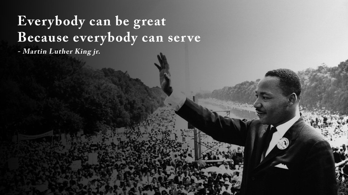 As we observe this Dr. Martin Luther King Jr. Day of Service, we encourage our community to join us in volunteering time, effort, and energy toward improving the world around us.•  @AmeriCorps -  http://DIG.Link/AmeriCorpsVolunteer•  @LetsMobilizeUS -  http://DIG.Link/MobilizeVolunteer