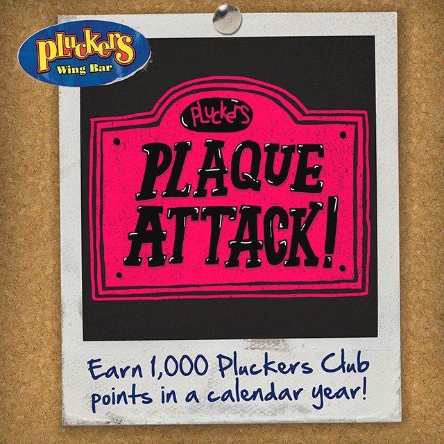 jaycej76's tweet photo. I’m not usually one to brag, but I just completed the Plaque Attack challenge at Pluckers. https://t.co/EgXBXakp1G