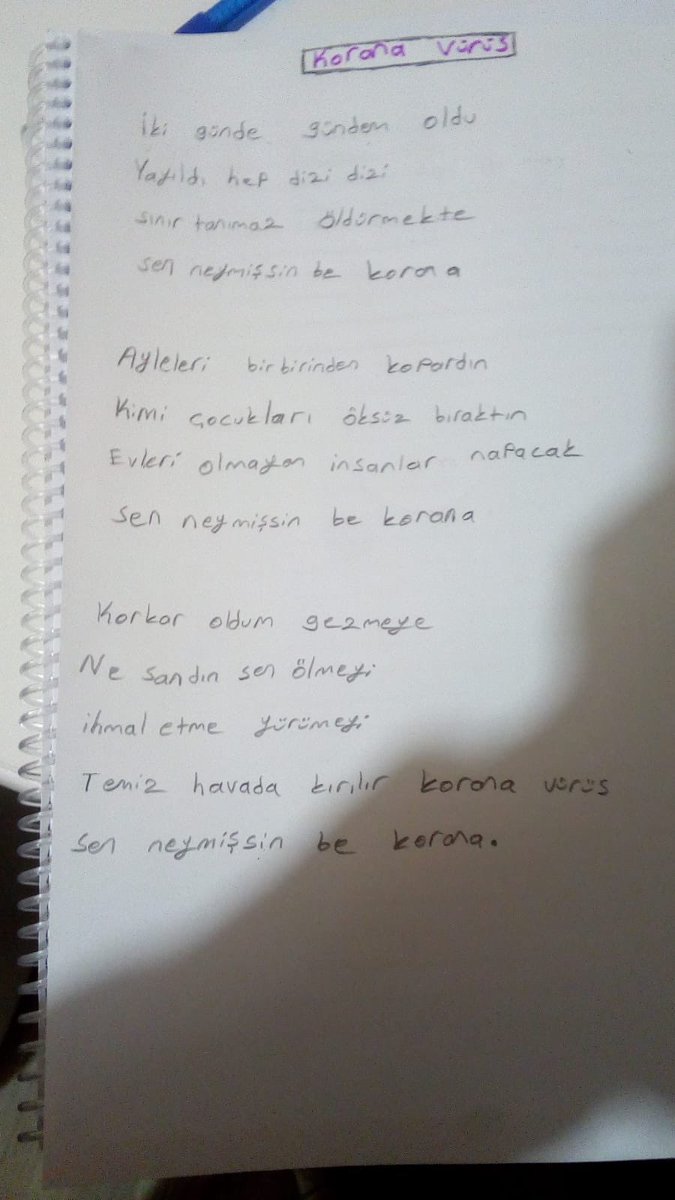 EmcelliK's tweet photo. #sarıgoldeegitim BİZLERİ YÜZYÜZE EĞİTİMDEN MAHRUM EDEN KORONAYI DA UNUTMUYORUZ https://t.co/3IJDp1caeh