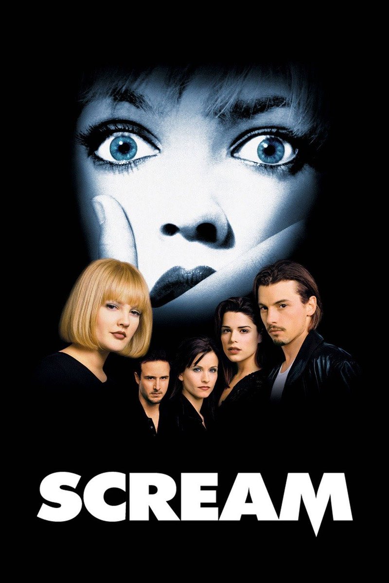 CINEMAGEMS's tweet photo. Alternate posters for Scream (1996) https://t.co/uR70CpuIm2