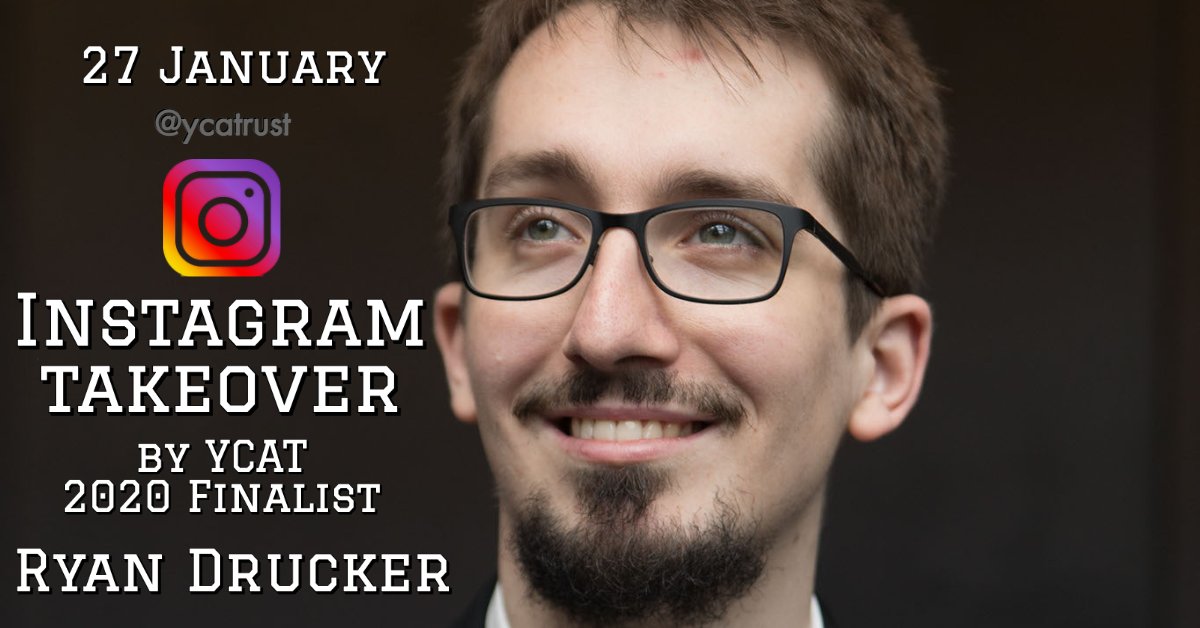 Head over to our Instagram, and join this week’s featured YCAT Finalist, pianist <a href="/RDruckerPiano/">Ryan Drucker</a> who is taking over our Instagram to show followers some behind the scenes moments from his day. 

#ycat2020finalists