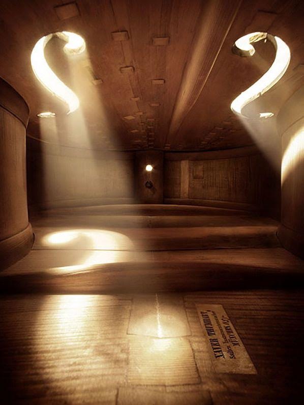 BassMagOnline's tweet image. The inside of an upright bass