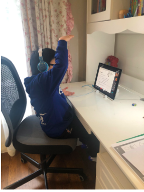RoyalSGC's tweet photo. In French class, we are doing a play called "Le Chat et La Lune". I think it’s very interesting and fun. #rsgc #maxz #grade3 #socialmediatakeover https://t.co/nhBXvw5cvQ