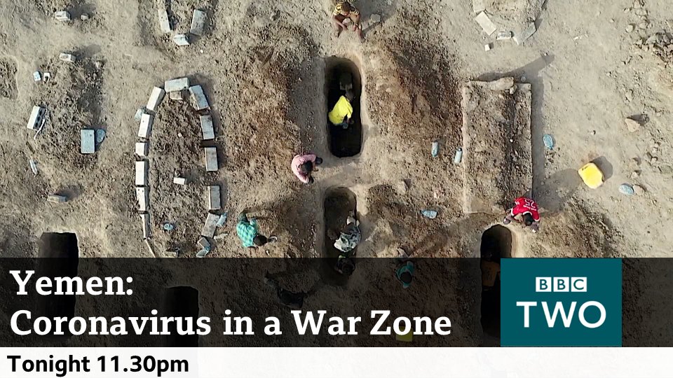 BBCNewsPR's tweet photo. Tonight @BBCNawal investigates how both sides in the divided nation of Yemen have failed to protect their citizens from the pandemic.  

@BBCTwo | @BBCArabic | 11.30pm https://t.co/dswuHUxEyM