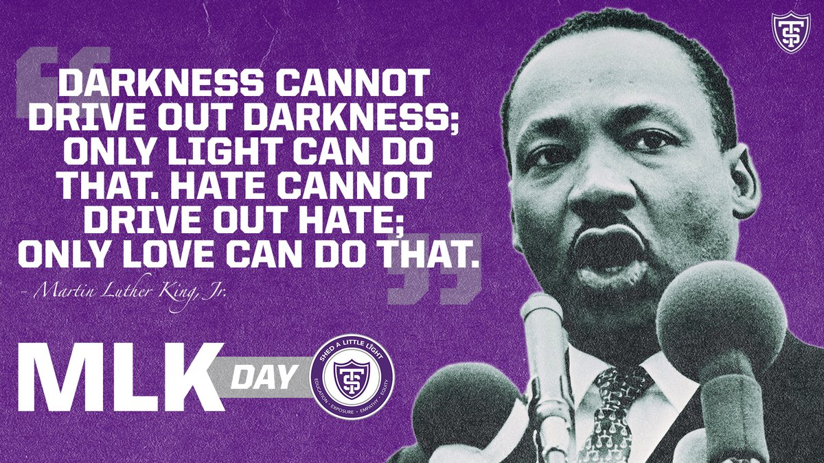 TommieAthletics's tweet photo. Shed a little light and love - today and every day #MLKDay #shedalittlelight https://t.co/tFoewBbpU3