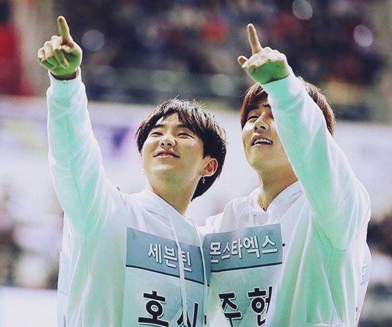 No words, just Jooheon collecting talented men...Jooheon x JB, Hoshi, Jin