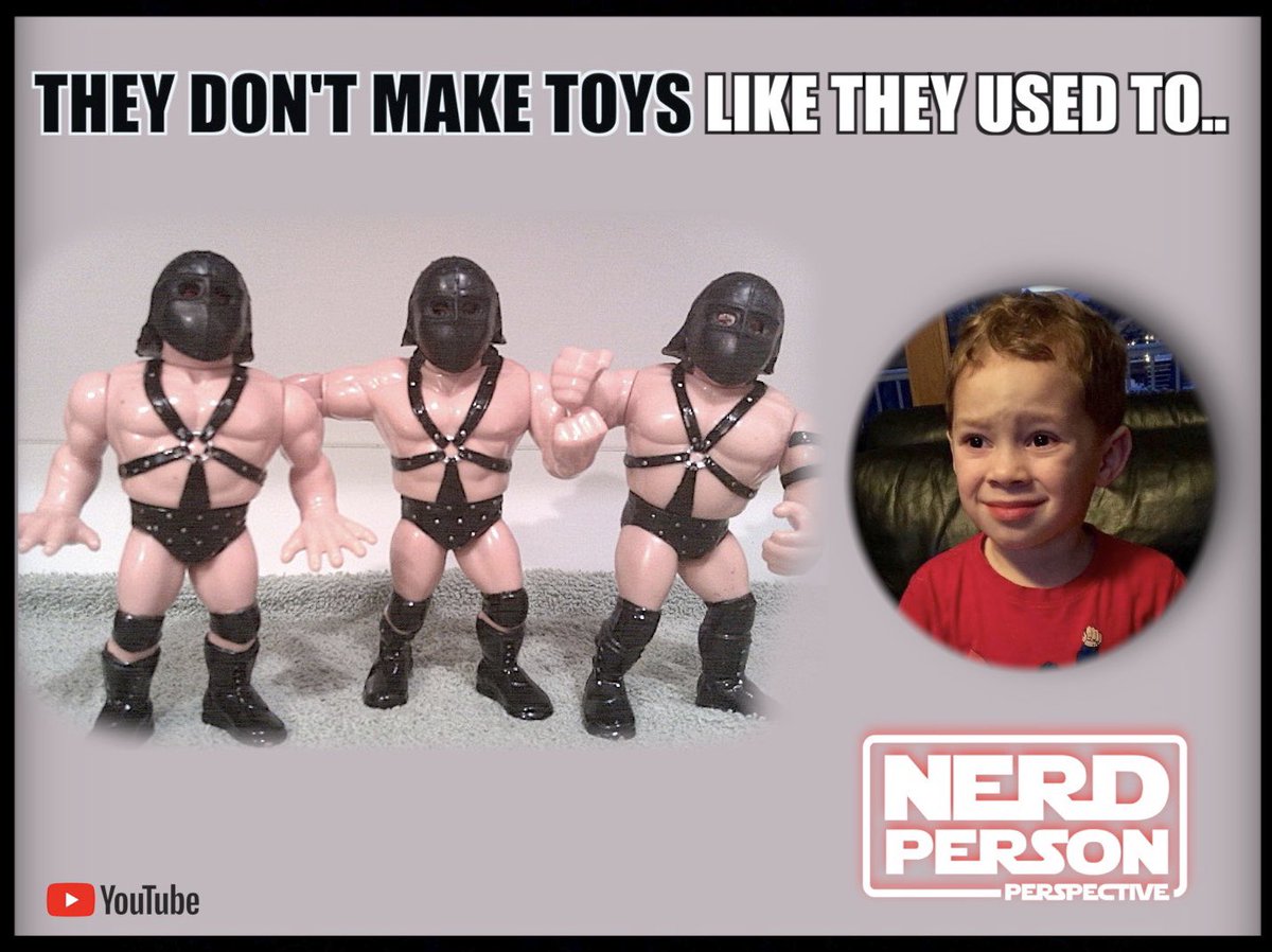 They don’t make Toys like they used to.. 😱😂 
Yes these were actual toys from an extremely popular line from the early 90s.  
Easy question - Can you name them? And did you have them? 

1st Episode of Nerd Person Perspective COMING SOON #nerdpersonpers