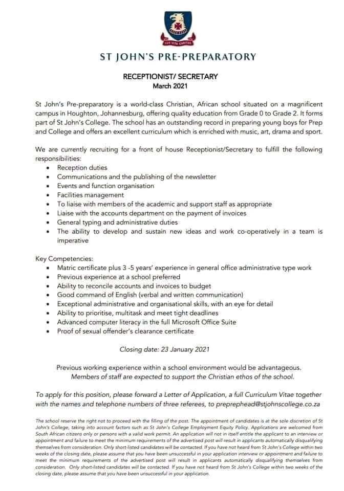 MetjahTebogo's tweet photo. Job vacancies❗❗
Please retweet❤🙏 https://t.co/4Gb1nk4aRY