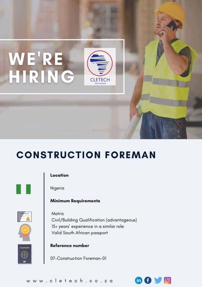 MetjahTebogo's tweet photo. Job vacancies❗❗
Please retweet❤🙏 https://t.co/4Gb1nk4aRY