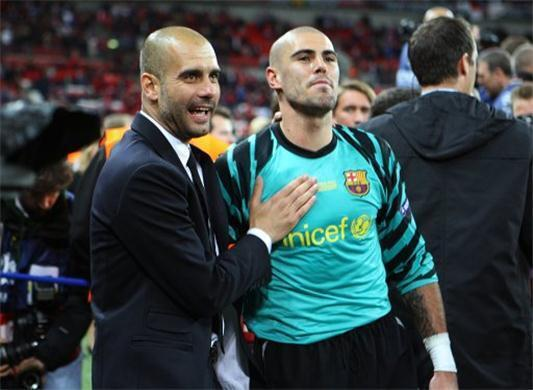 "Pep is the secret weapon of this group. Leaving aside the sheer quality of players, he is a very special talent, along with the rest of his coaching staff. Pep Guardiola is one of the best secrets and the most important member of the team."– Victor Valdes