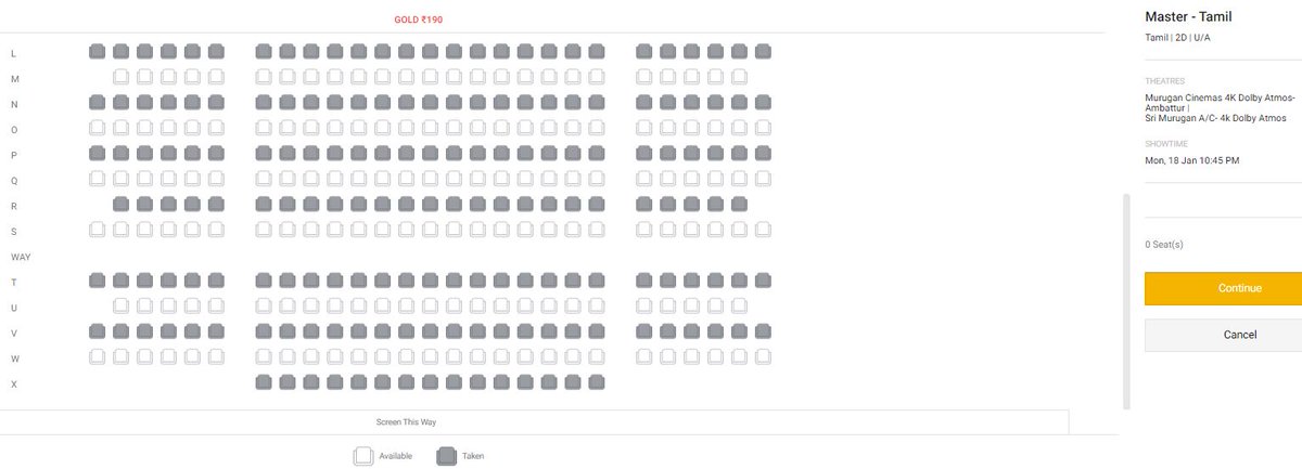 MrUthaman's tweet photo. #Master Today Chennai status. Very worst status.
Vijay's paid blue tick mafia are working overtime to prove master collection is bigger than Avatar and Avengers but the reality is Master is another Sura.
#MasterFilm #Krack https://t.co/2hNGukkdjV