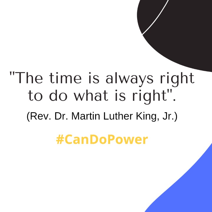 CanDoPower's tweet image. ALWAYS!!! #CanDoPower #MLKDay2021