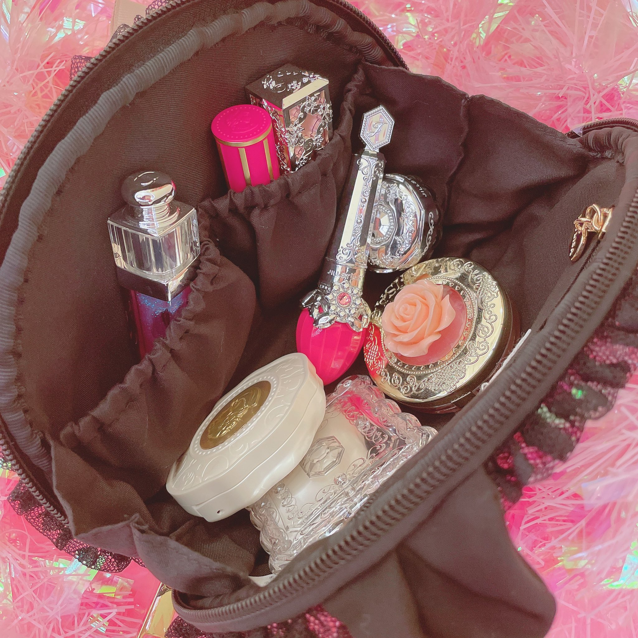 専用です❣️ロラライハリス　レア　ピンクcatパネル　がま口　ポーチ ロラライハリス リクエストページ Catレディ