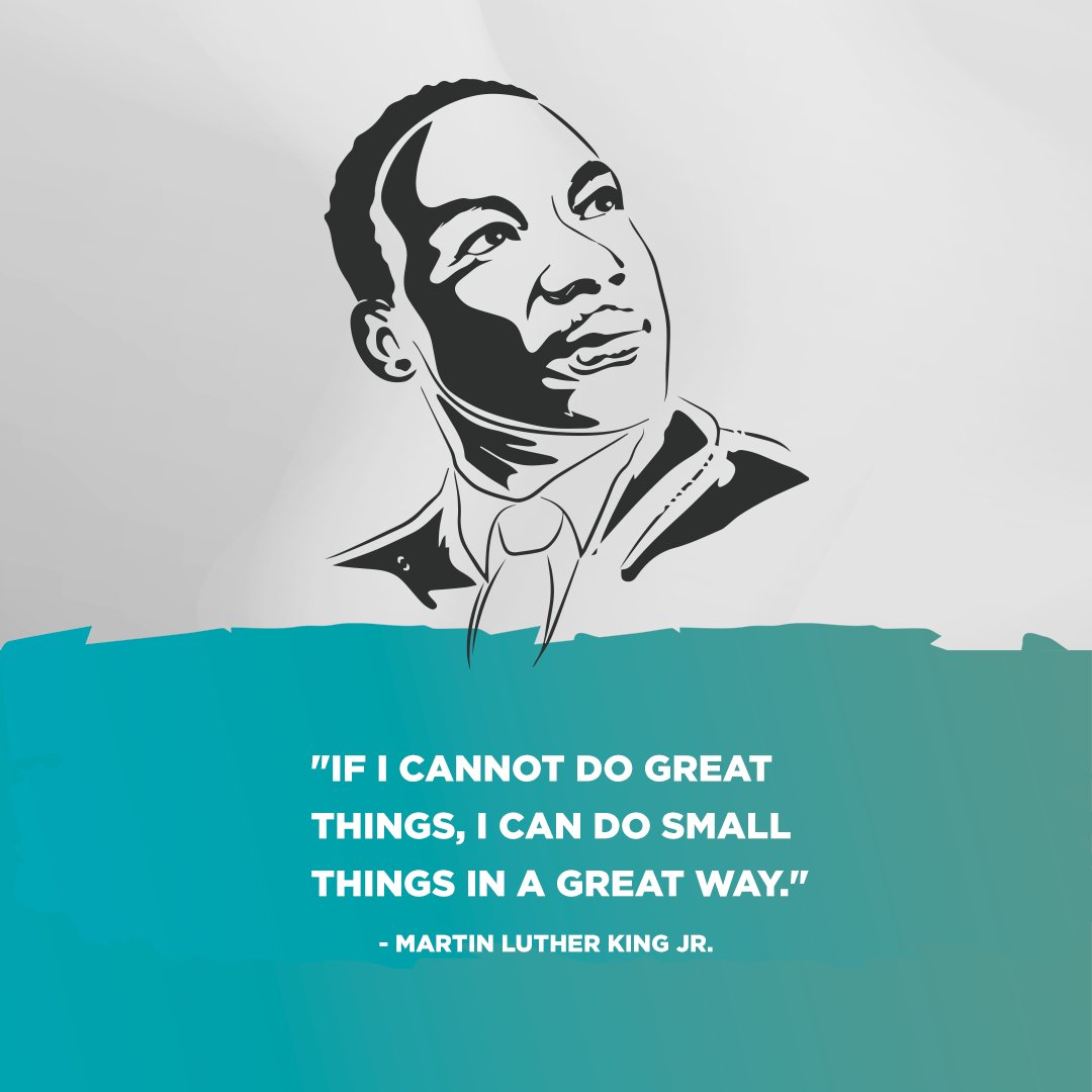Even after his death, Dr. King continues to serve as an example of how the heroic efforts of one person can forever change the world. Today is the perfect opportunity to start asking how you can help your community in ways big and small. 

#MartinLutherKingJr