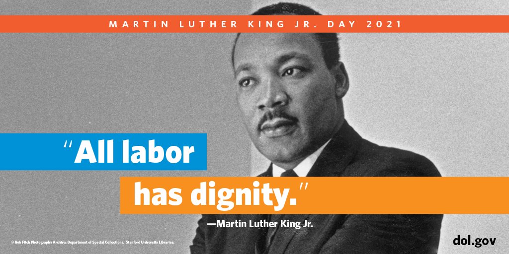 Today we honor the legacy of Martin Luther King Jr. Through his words and work he fought for justice and helped ensure opportunity was available to all Americans, no matter the color of their skin.