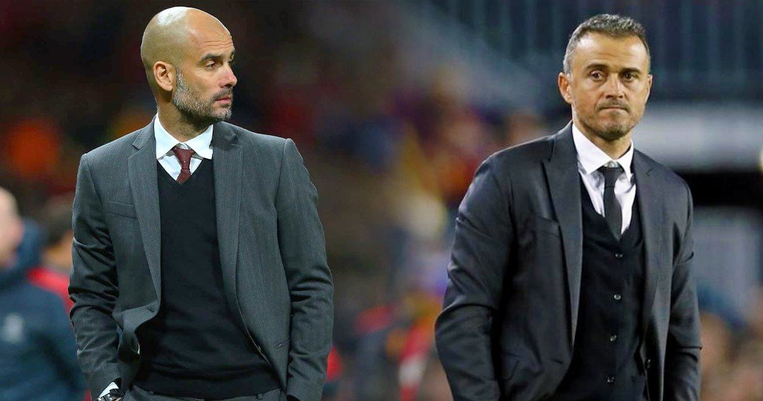 “I value more my friends than my enemies. Pep is a good friend of mine. I always thought that he is the best manager."-Luis Enrique