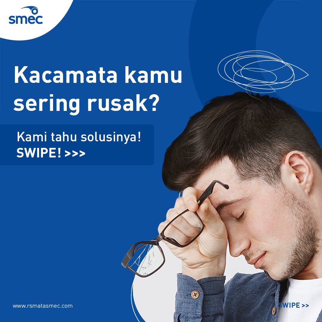 rsmatasmec's tweet photo. Kamu mungkin pernah sakit hati karena tidak sengaja merusak kacamata mahal kamu. Saat ketiduran ketika nonton drama korea, atau ketika sedang berolahraga. https://t.co/PWaBFQ1fBP