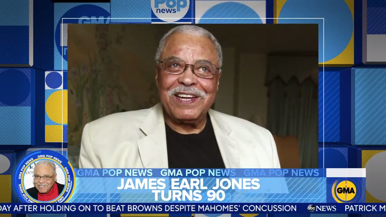 Happy birthday to the legendary James Earl Jones, who turned 90 on Sunday! 