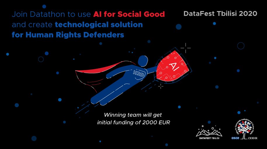 ⌛️ You still have time to register for AI for Social Good Datathon and win 2000 EUR.
Register here: forms.gle/pXFvpis6ATe6cV…
Deadline 22 January