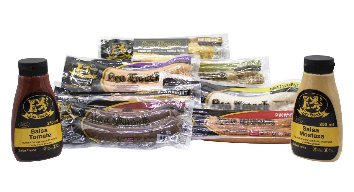 En nuestra página Web puedes encontrar una amplia gama de salchichas estilo alemán y del país que harán las delicias de los tuyos, tanto de los niños como de los mayores. 
Entra en leoboeck.com y te las llevamos a casa, en 1 o 2 días laborables.