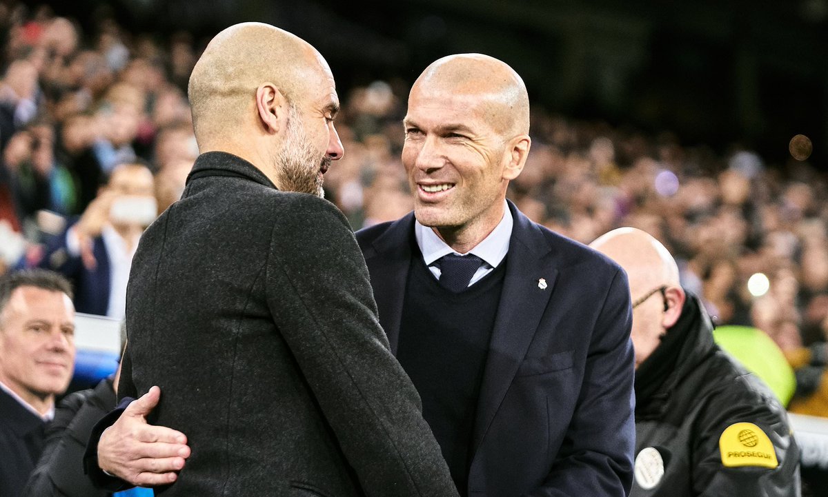 “You shouldn’t make comparisons with me and Guardiola. He has achieved incredible things. Guardiola is a fantastic coach and what he is doing is very impressive.”– Zinedine Zidane