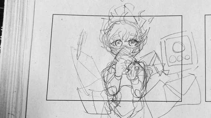 このバージョンの絵ラフ出てきた https://t.co/kRy7UQQ4Ui 