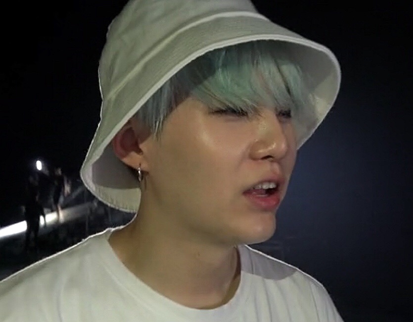 - Yoongi being the most precious boy a thread; #YOONGI  @BTS_twt
