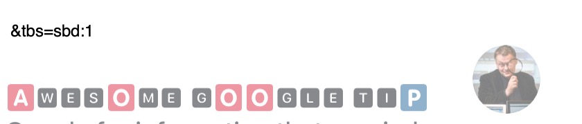 If you don't see your results chronologically, Google killed that part in most tools, just add this: (5/5) Enjoy!