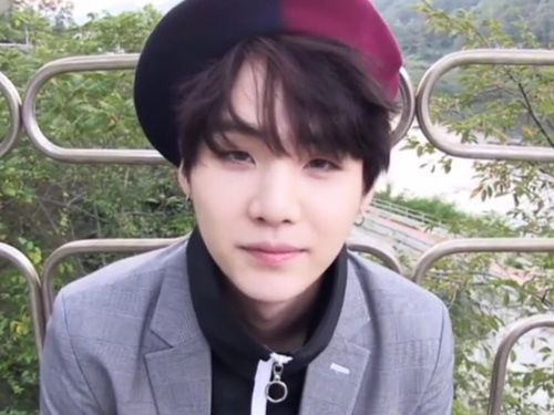 - Yoongi being the most precious boy a thread; #YOONGI  @BTS_twt
