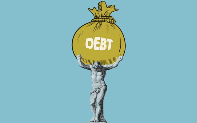 Credit is just another word for DEBT. While debt temporarily stimulates an economy, people, businesses and government debt becomes so big that it’s impossible to pay back. This is also known as a debt burden.