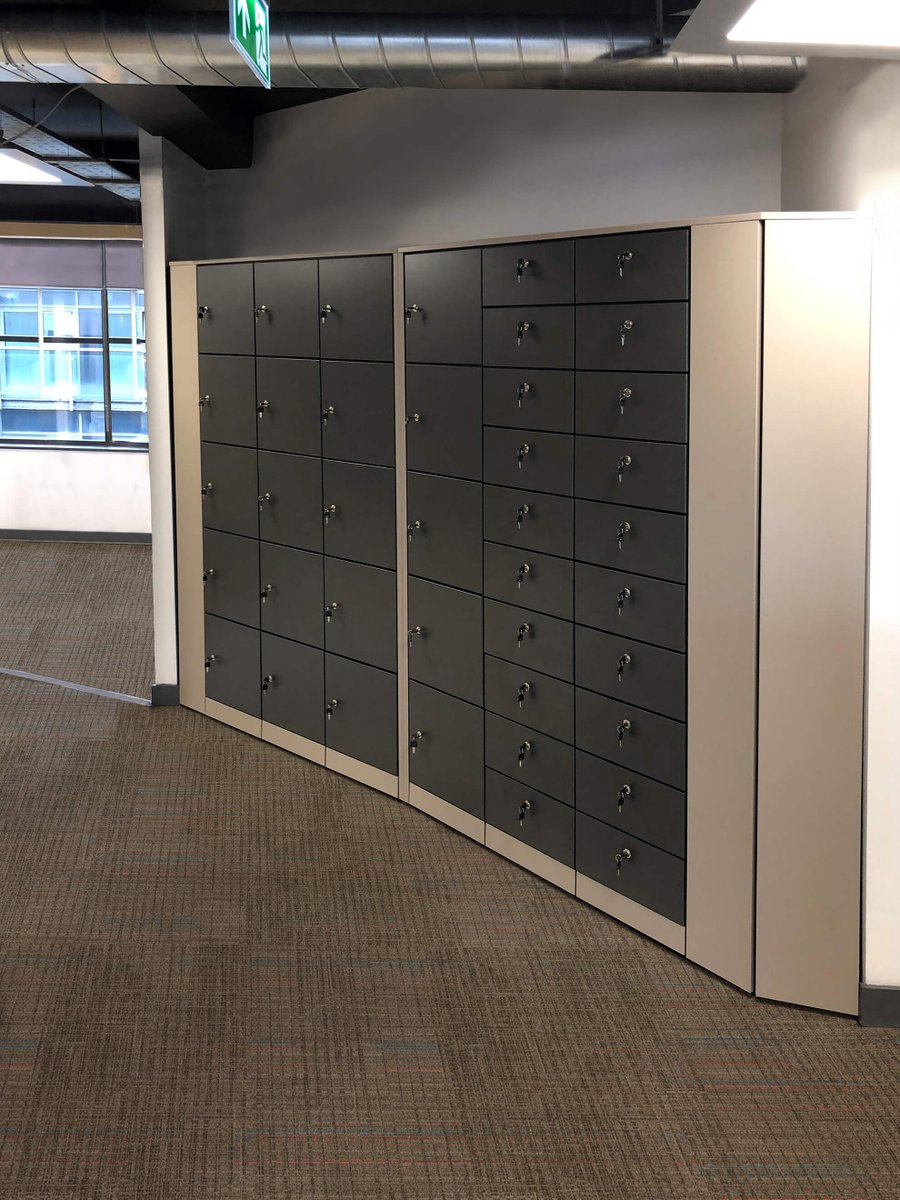 Our Grid lockers are the perfect solution for personal storage in the office.

Click on our website to view our range of lockers and various options. abox.co.uk