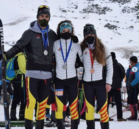 lapobladesegur's tweet photo. ⛷️Cap de setmana d'èxit per a l'esquí poblatà al Campionat d'Espanya de Skimo, celebrat a Boi Taüll. 

🏅Mariona Flores
🏅Aina Garreta
🏅Marc Ràdua
@CEPSpobla

Enhorabona!!! https://t.co/0zbKp7J354