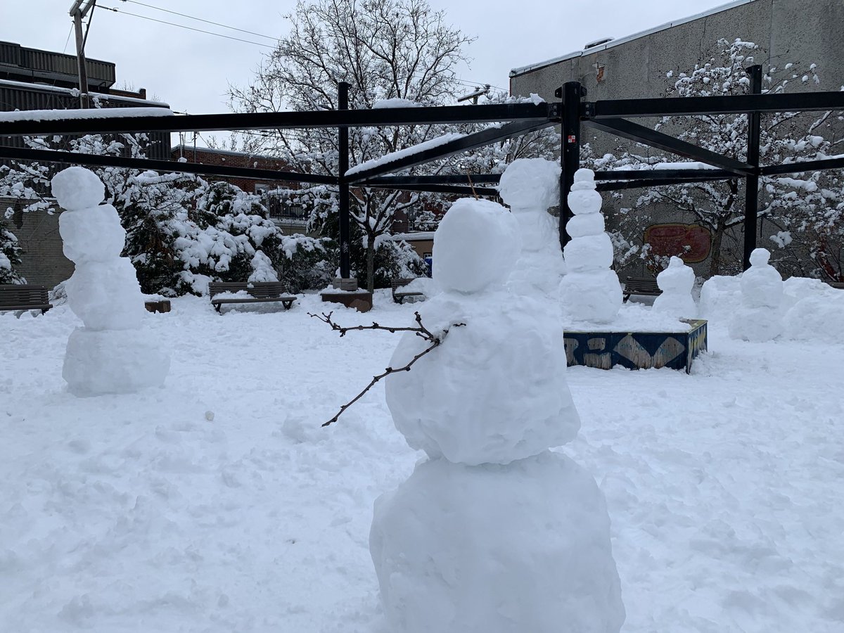 This photo by  @rjjago gives a sense of the snow-zombie apocalypse we’re facing here: