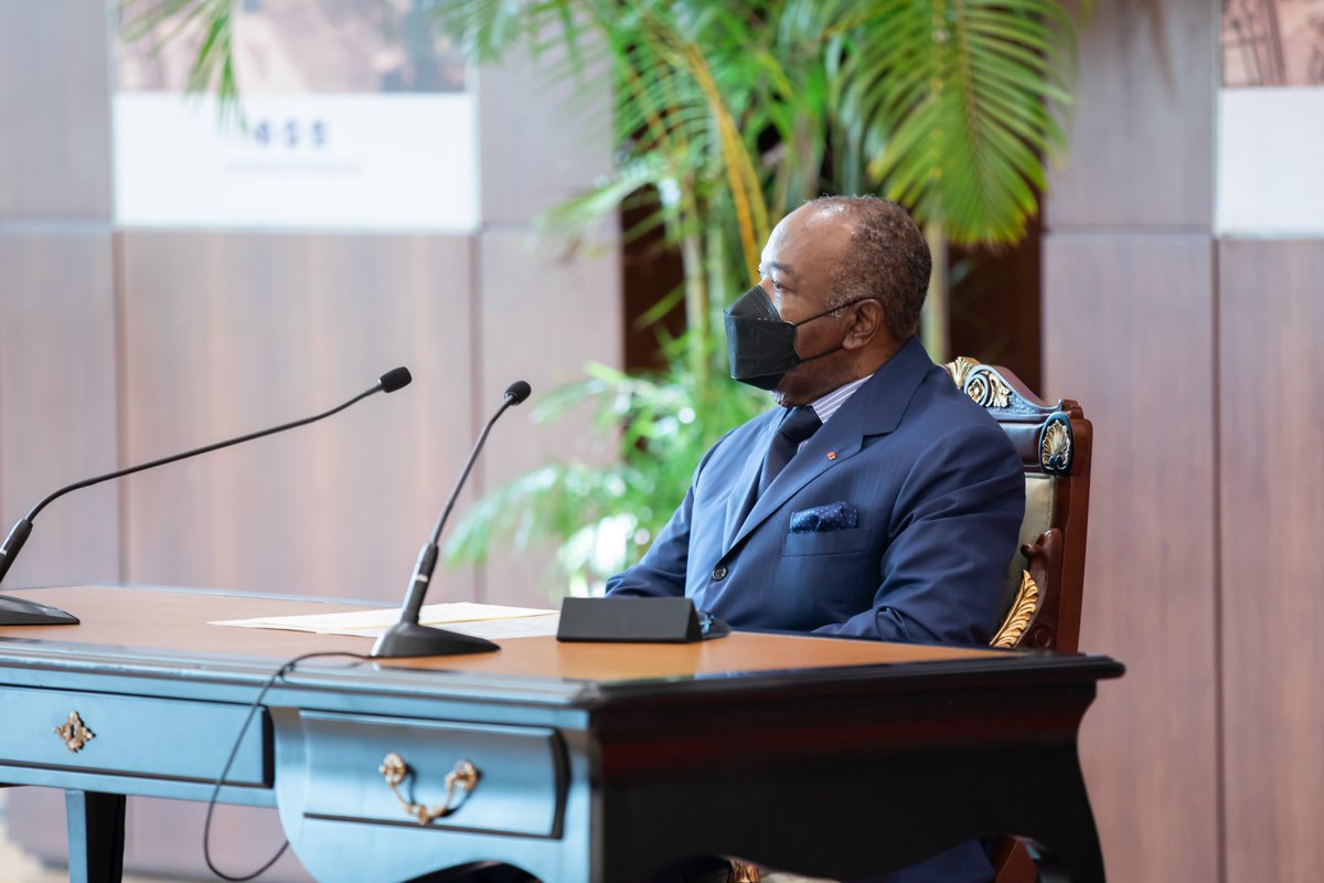Ali Bongo Ondimba tweet media
